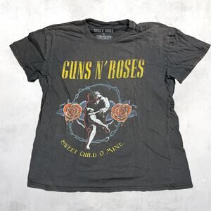 🎸 Guns N' Roses Sweet Child O' Mine Graphic Band Tee  XL Classic Rock Shirt 🌹